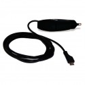 TECNOWARE MOBILE CHARGER HD MICRO USB 2.1A RUBBER COATED BLACK
